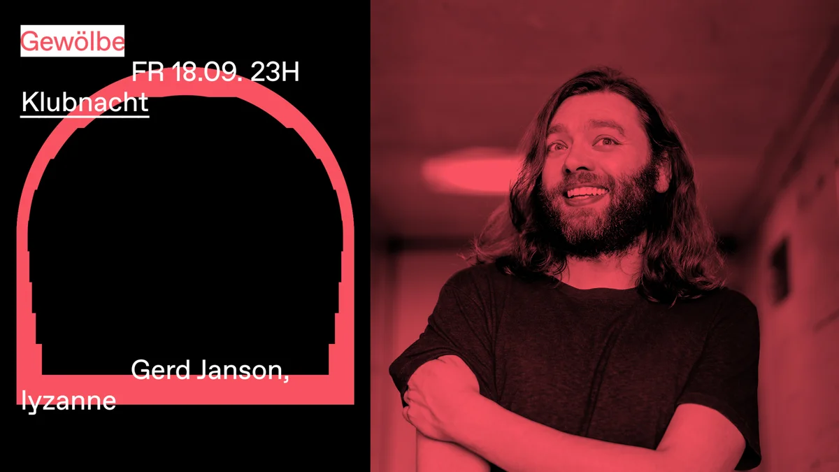Flyer: Klubnacht with Gerd Janson, lyzanne Flyer: Klubnacht with Gerd Janson, lyzanne