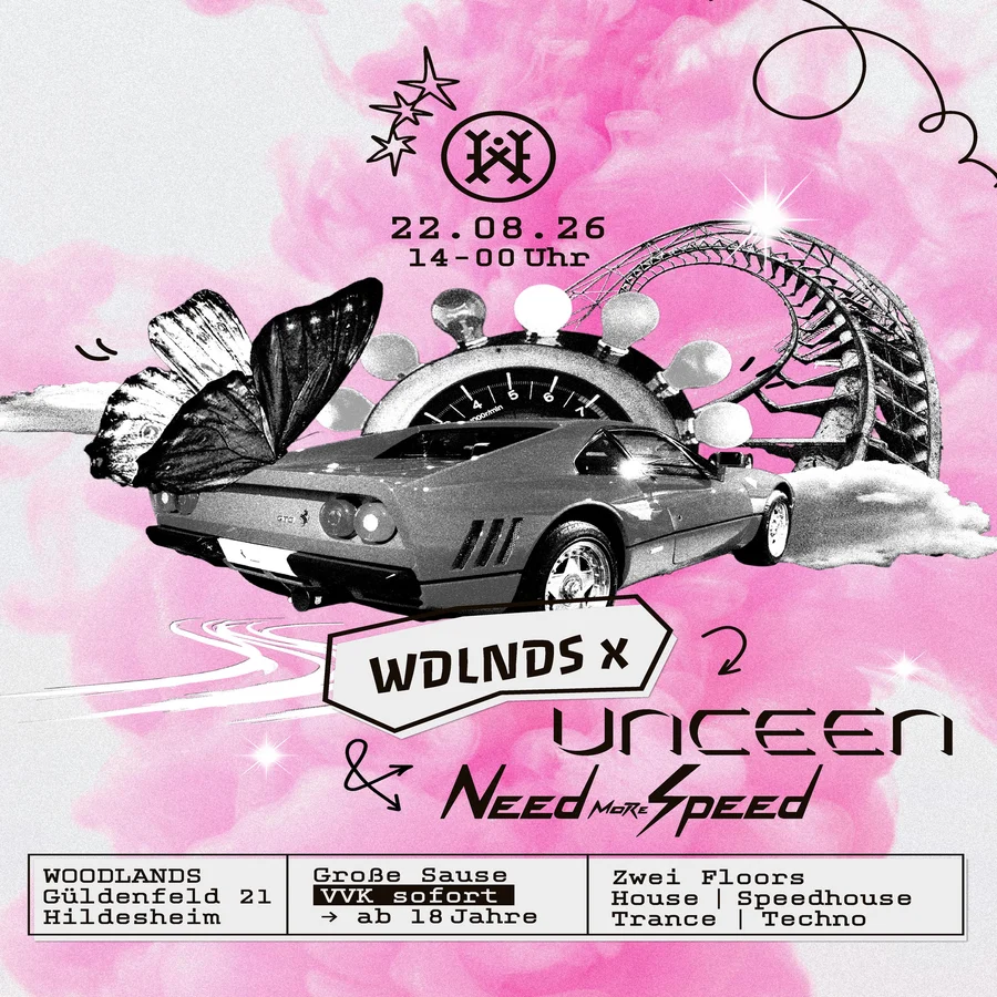 Flyer: unceen x NeedMoreSpeed OPENAIR Flyer: unceen x NeedMoreSpeed OPENAIR