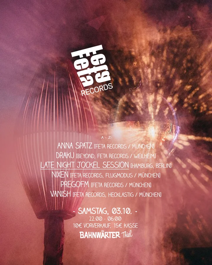 Flyer: Feta Morgana mit Late Night Jockel Session