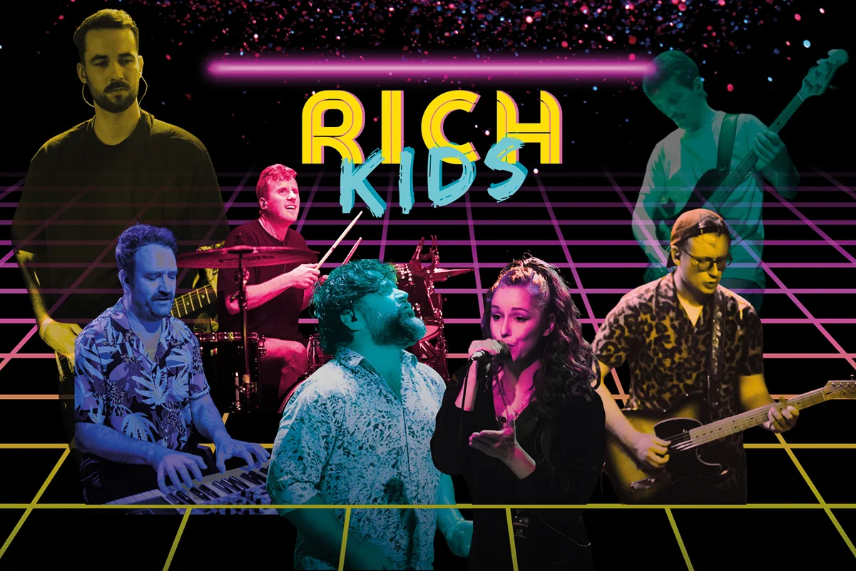 Flyer: Ein Tanzkonzert mit den Rich Kids (hal) Flyer: Ein Tanzkonzert mit den Rich Kids (hal)