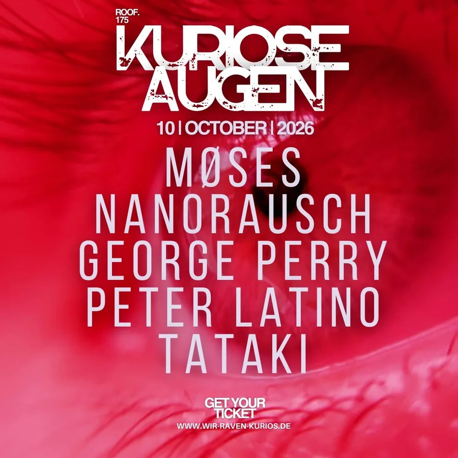 Flyer: KURIOSE AUGEN – Open Your Eyes, Lose Your Mind – Vol. 3