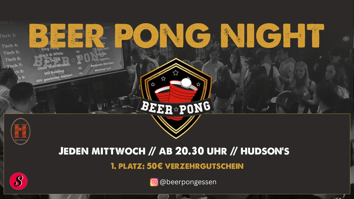 Flyer: Beer Pong Night Flyer: Beer Pong Night