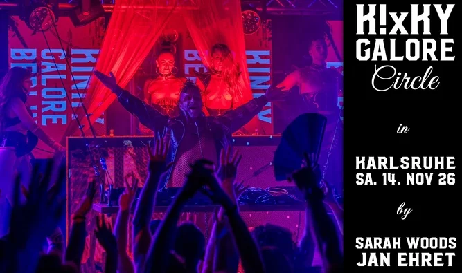 Flyer: KINKY GALORE x GOTEC Flyer: KINKY GALORE x GOTEC