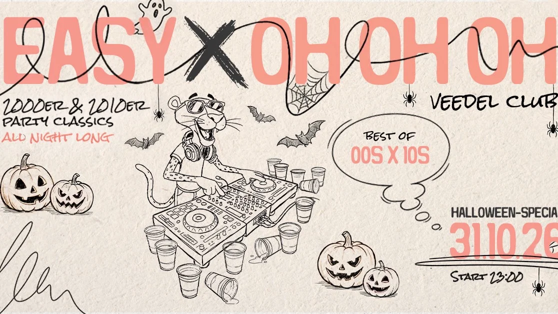 Flyer: Halloween X OH OH OH 2000er - 2010 er Party 🎃 im Veedel Club