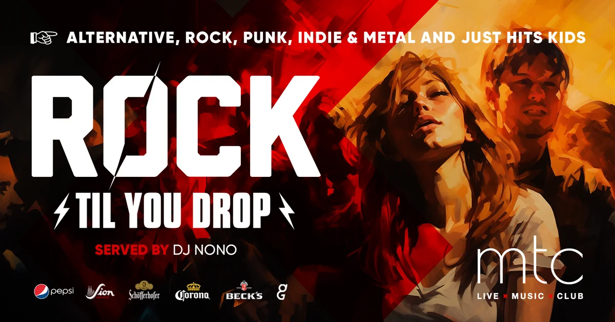 Flyer: ROCK TIL YOU DROP by DJ Nono Flyer: ROCK TIL YOU DROP by DJ Nono