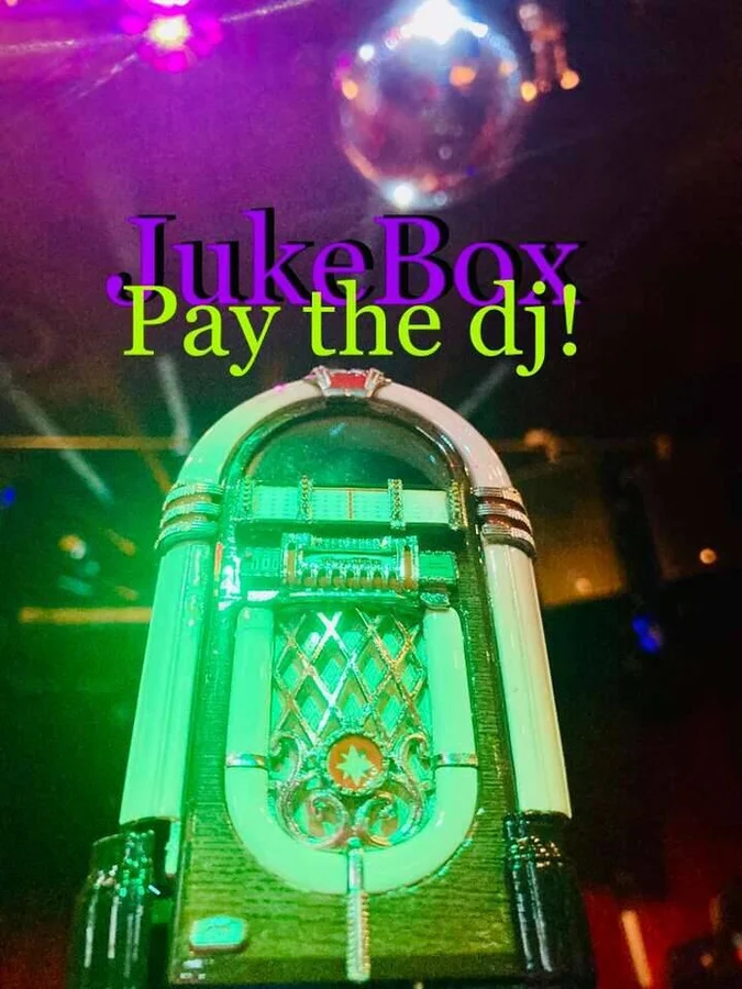 Flyer: PARTY: Jukebox - Pay the DJ! Flyer: PARTY: Jukebox - Pay the DJ!