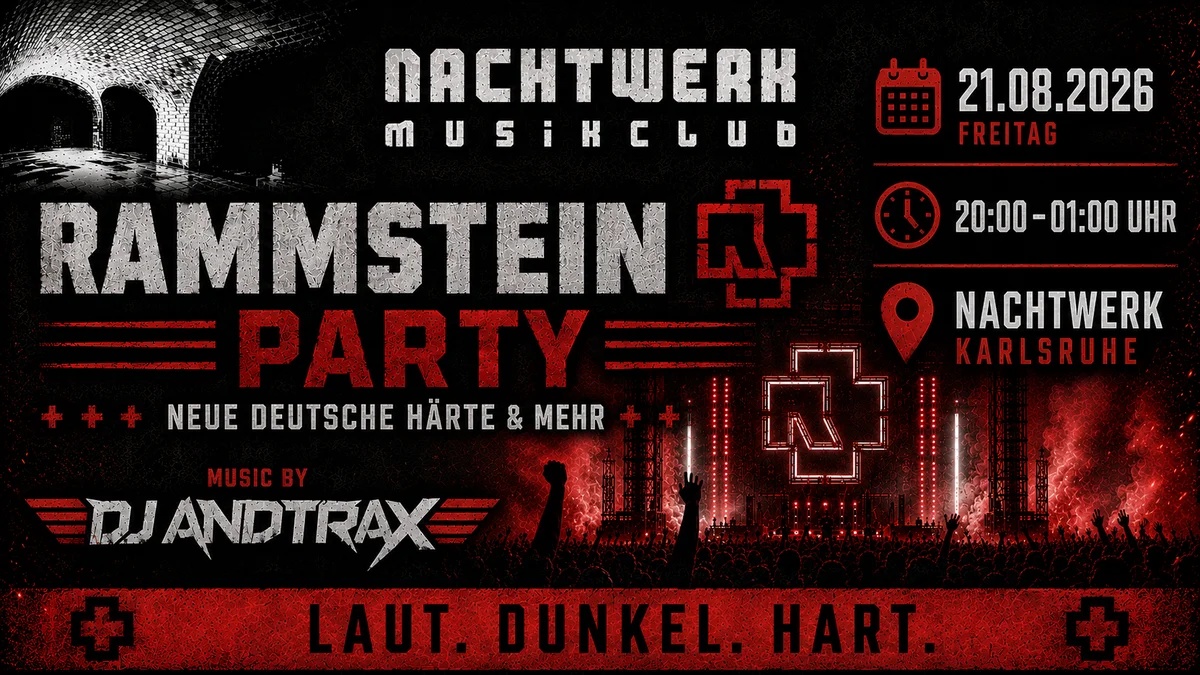 Flyer: Rammstein Party Flyer: Rammstein Party