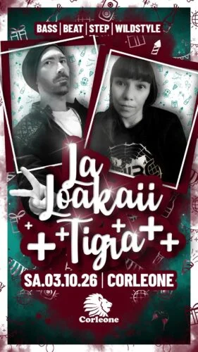 Flyer: TIGRA & LA LOAKAII Flyer: TIGRA & LA LOAKAII