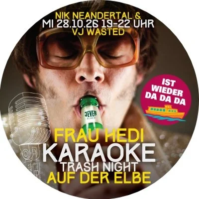 Flyer: TRASH KARAOKE mit NIK NEANDERTAL & VJ WASTED