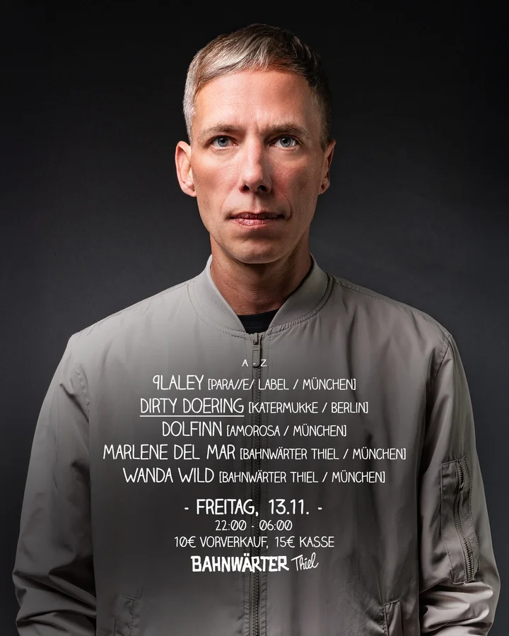 Flyer: Freitag mit Dirty Doering Flyer: Freitag mit Dirty Doering