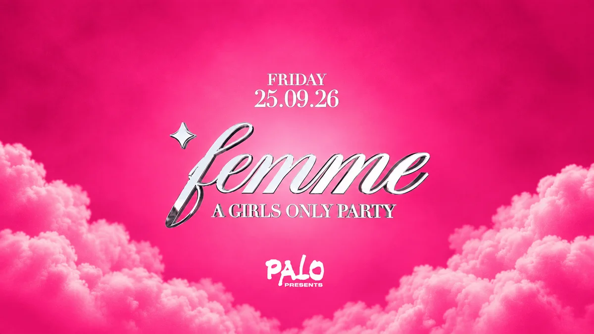 Flyer: FEMME - A GIRLS ONLY PARTY Flyer: FEMME - A GIRLS ONLY PARTY
