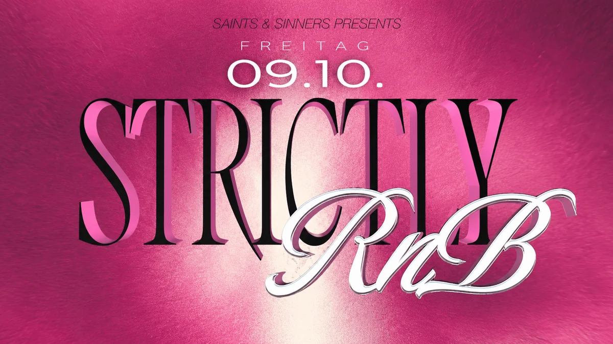Flyer: STRICTLY RNB Flyer: STRICTLY RNB