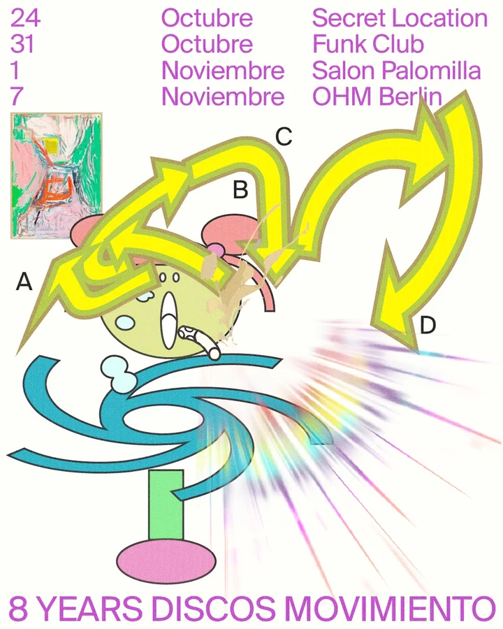 Flyer: Discos Movimiento Flyer: Discos Movimiento