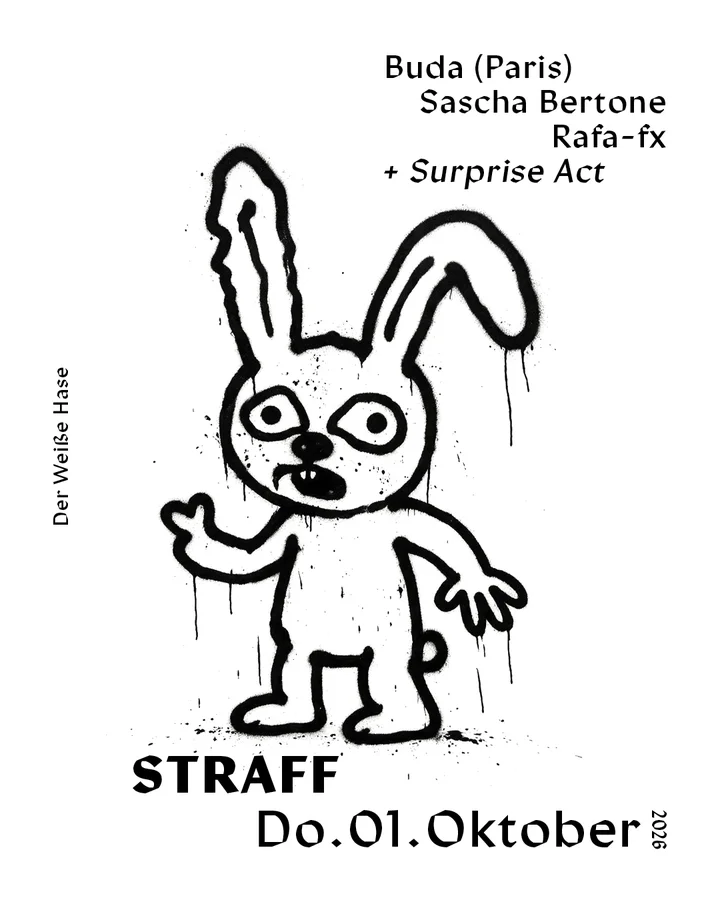 Flyer: STRAFF / Thursday Techno Flyer: STRAFF / Thursday Techno