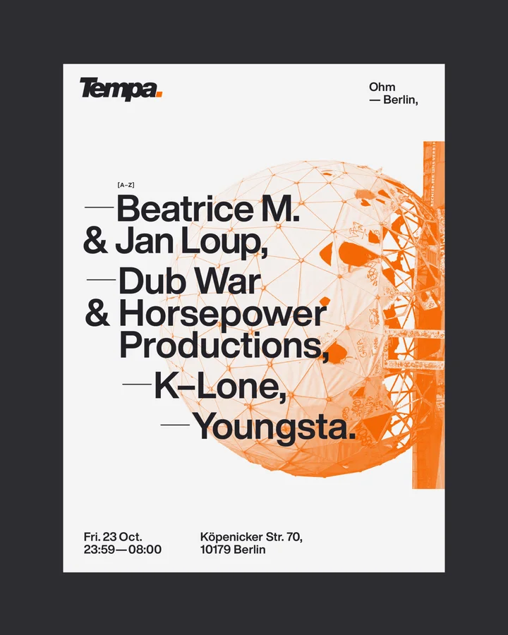 Flyer: Tempa Flyer: Tempa