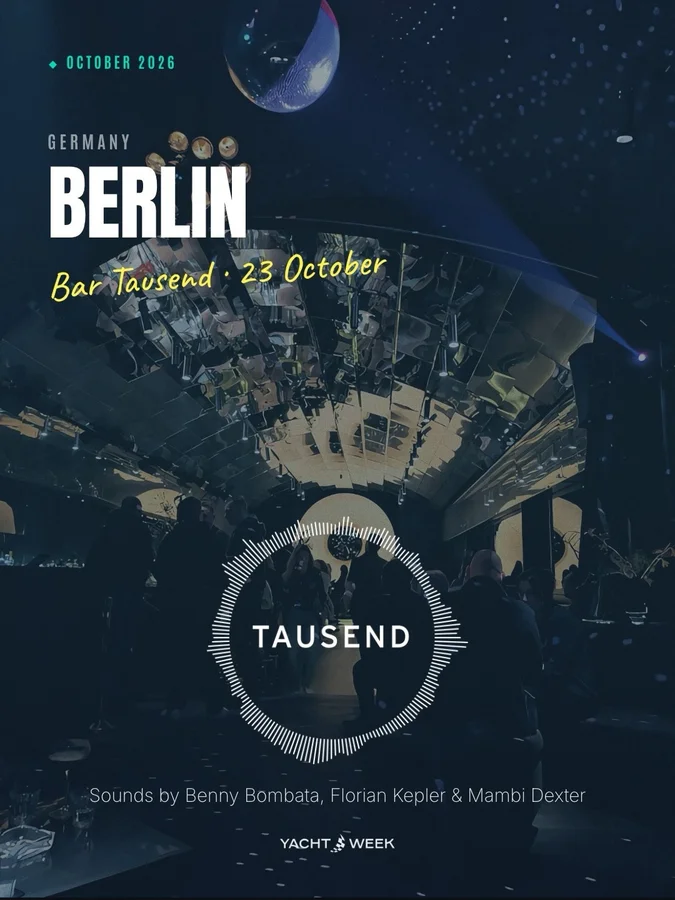 Flyer: The Yacht Week in Berlin with Mambi Dexter, Bombata & Florian Kepler