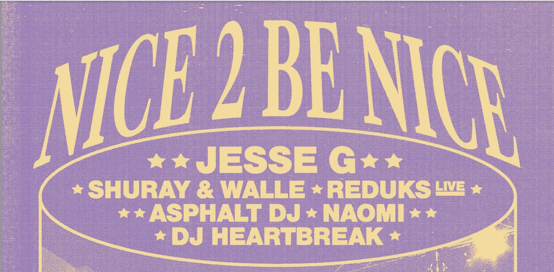 Flyer: nice 2 be nice Flyer: nice 2 be nice