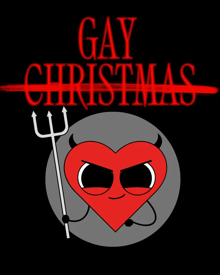 Flyer: Gay Christmas: A Queer FLINTA* Halloween Party Flyer: Gay Christmas: A Queer FLINTA* Halloween Party