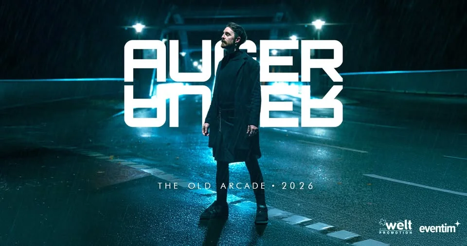 Flyer: Auger -This Old Arcade Tour 2026 Flyer: Auger -This Old Arcade Tour 2026