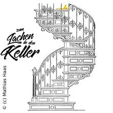 Flyer: Zum Lachen in den Keller - Standup open mic