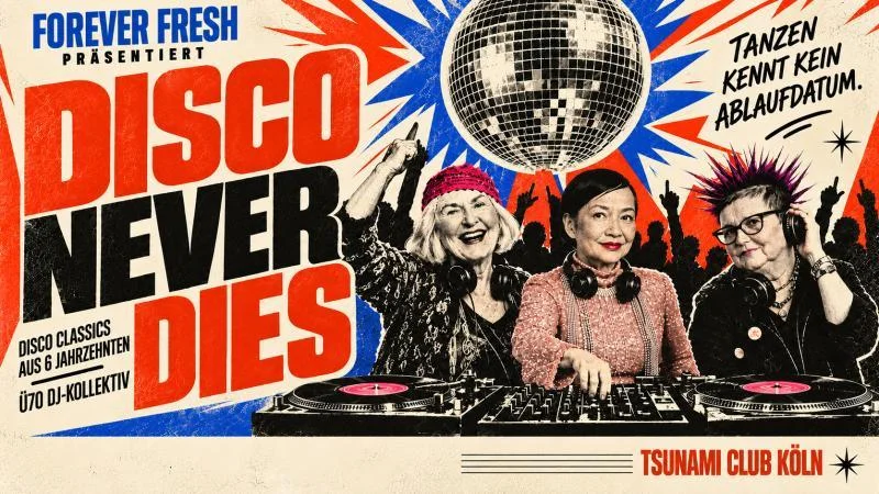Flyer: Disco Never Dies Flyer: Disco Never Dies