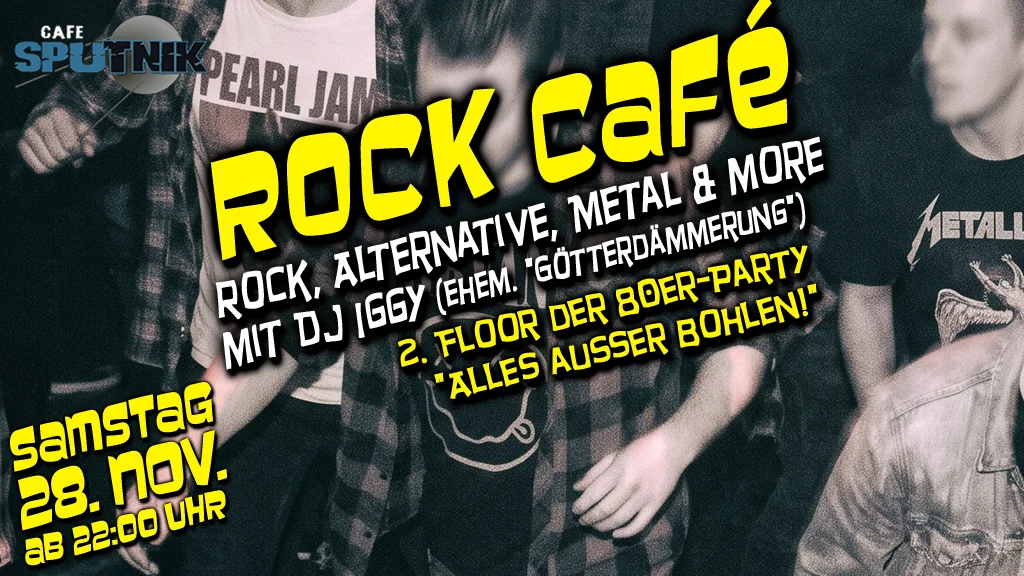 Flyer: Rock Café Flyer: Rock Café