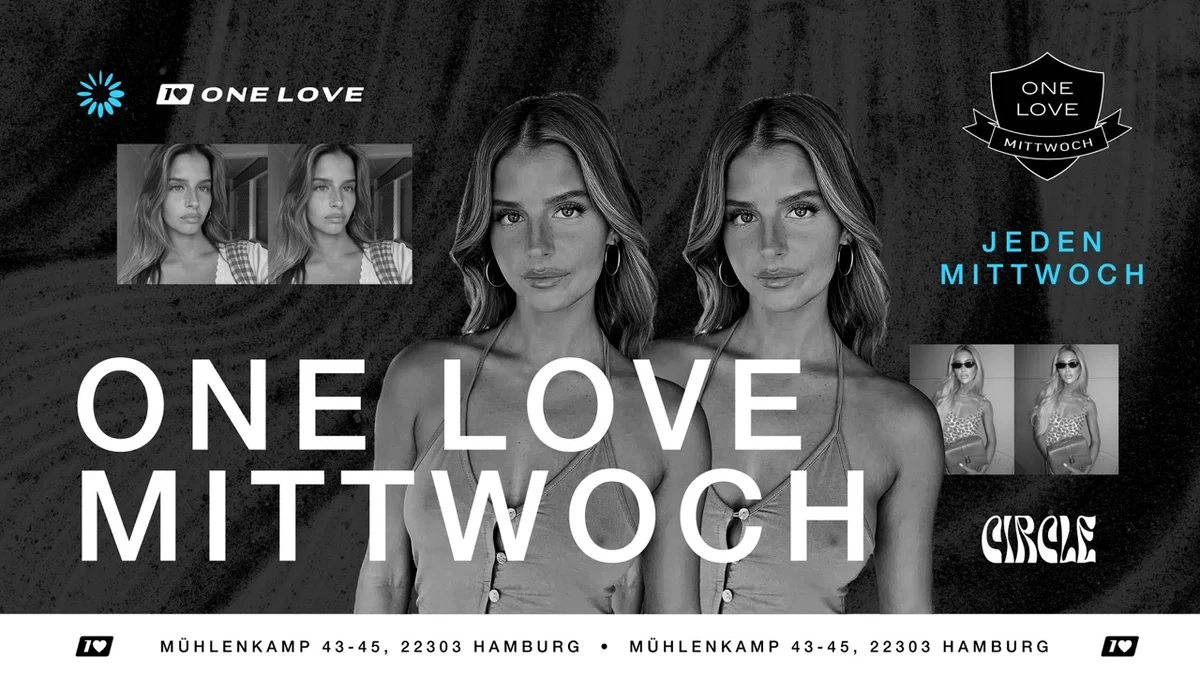 Flyer: ONE LOVE MITTWOCH Flyer: ONE LOVE MITTWOCH
