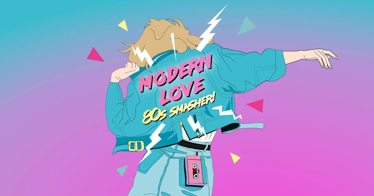 Flyer: Modern Love - TANZ IN DEN MAI // 80s New Wave, Synth & Pop mit eavo