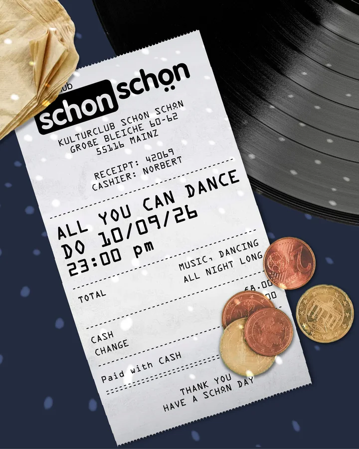 Flyer: All You Can Dance Flyer: All You Can Dance