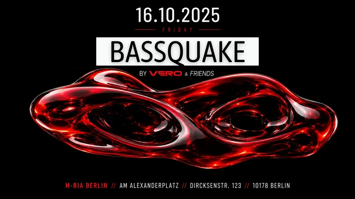 Flyer: Bassquake by Vero Flyer: Bassquake by Vero