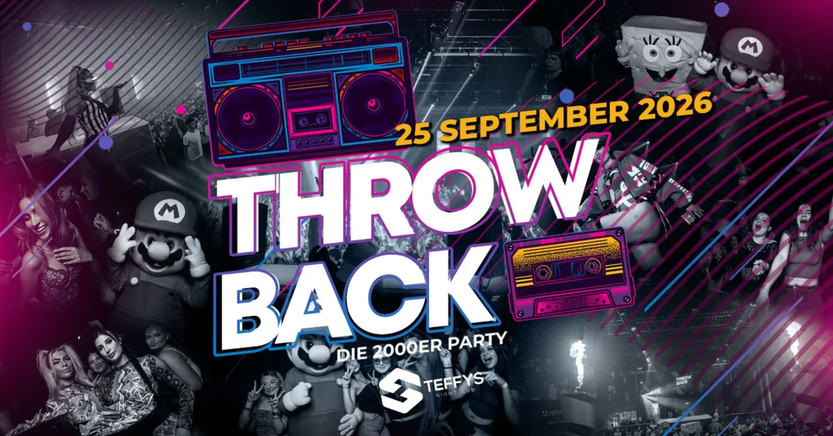 Flyer: Throwback - 2000er Party Flyer: Throwback - 2000er Party