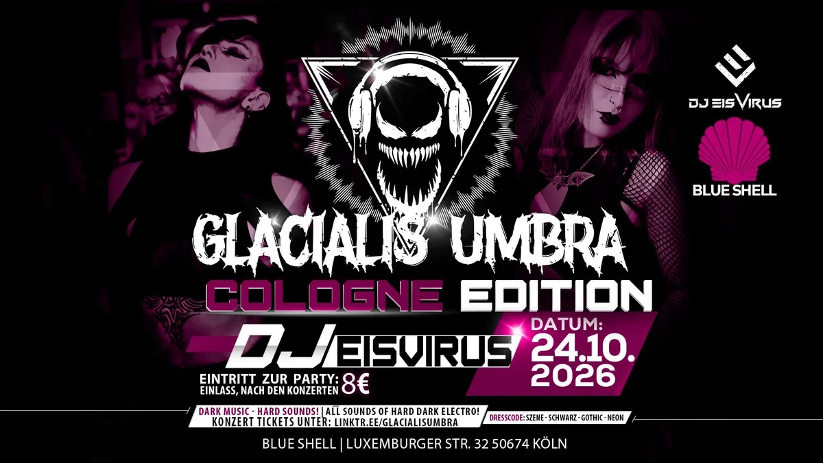 Flyer: Glacialis Umbra - Dark Musik - Hard Sounds!