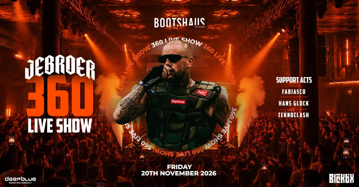Flyer: JEBROER 360 LIVE SHOW Flyer: JEBROER 360 LIVE SHOW