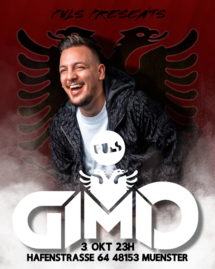 Flyer: DJ GIMI-O LIVE ON STAGE