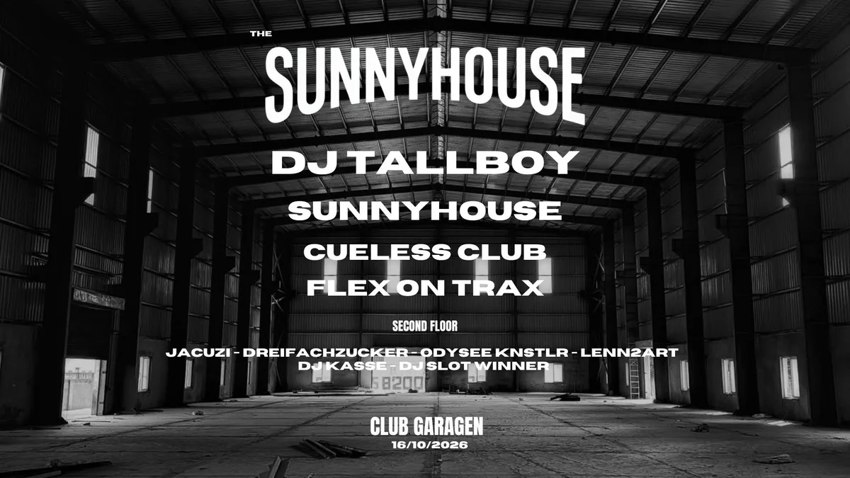 Flyer: Sunny's Boiler Room im Garagen Club in Köln-Ehrenfeld Flyer: Sunny's Boiler Room im Garagen Club in Köln-Ehrenfeld