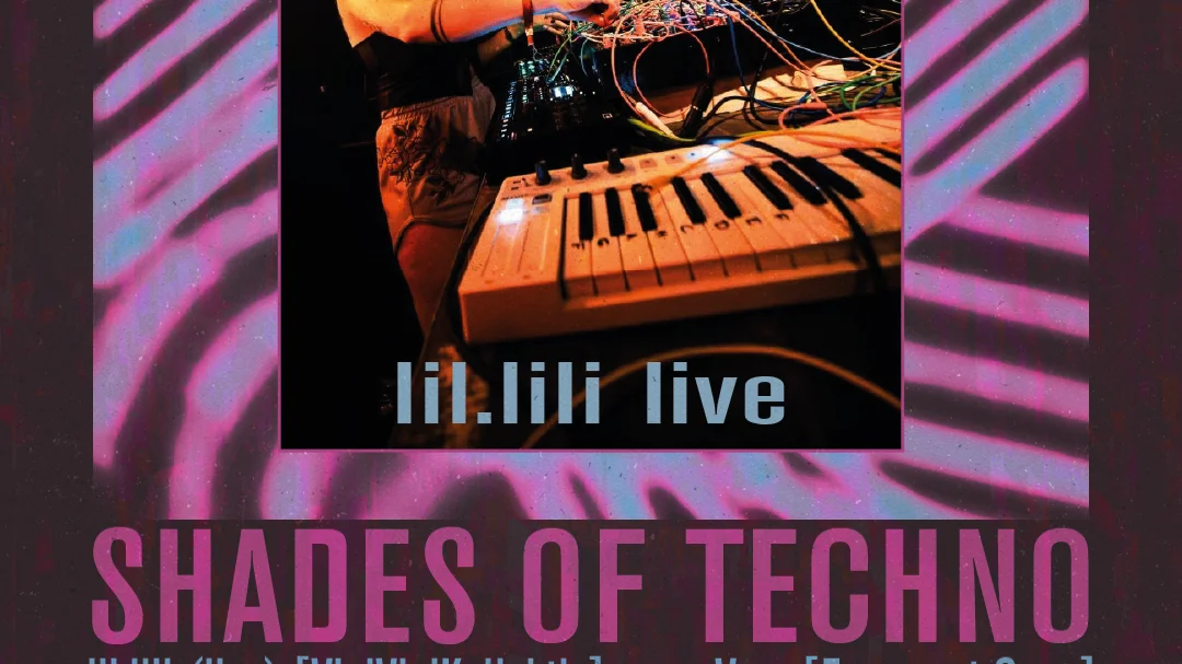 Flyer: Shades of Techno - Bretterbude im Waldsee - Live Techno