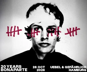 Flyer: 20 JAHRE BONAPARTE Flyer: 20 JAHRE BONAPARTE