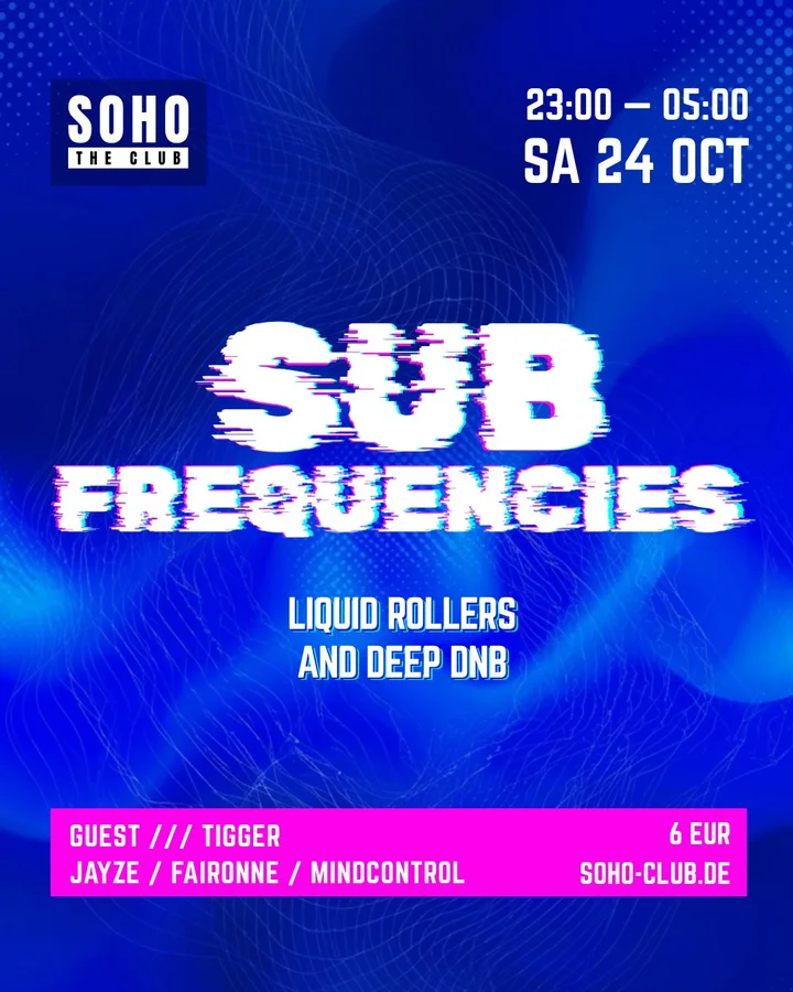 Flyer: Sub Frequencies Flyer: Sub Frequencies
