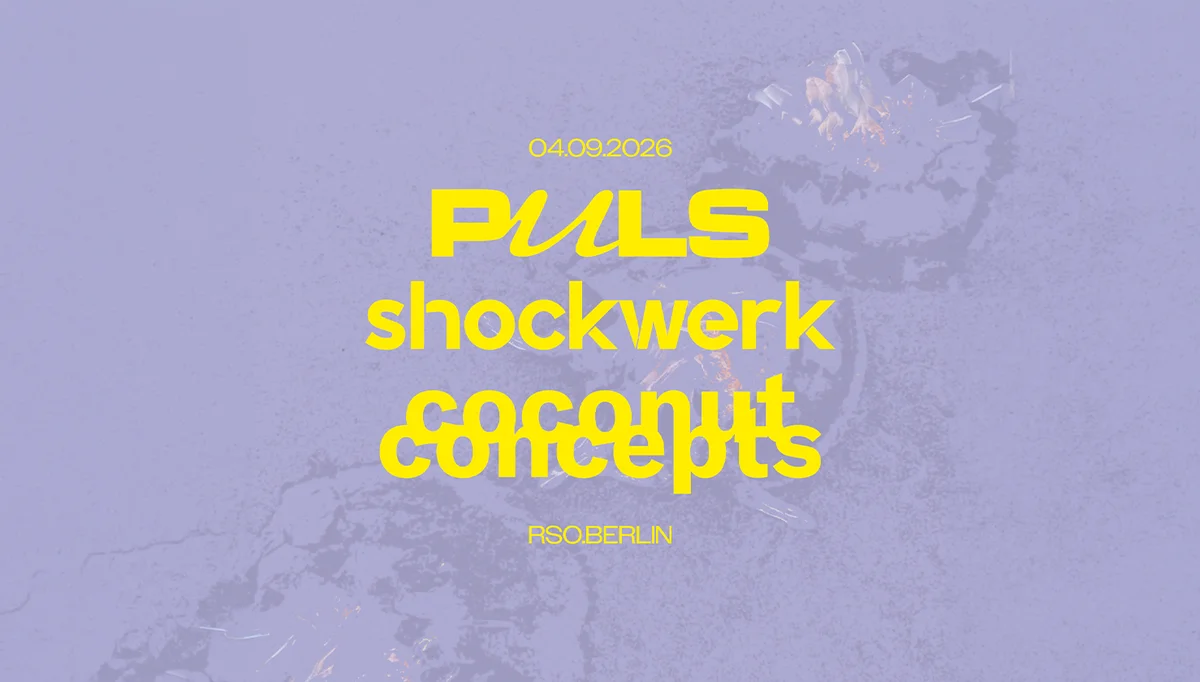 Flyer: PULS x shockwerk x coconut concepts pres. LAST SUMMER NIGHT