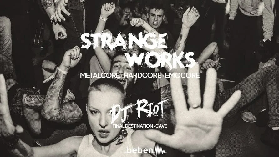 Flyer: Strange Works - Metalcore Special: DJ Riot