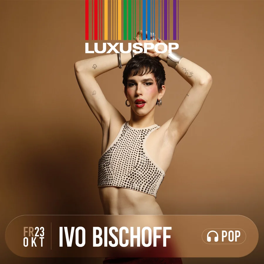 Flyer: Luxuspop feat. Ivo Bischoff Flyer: Luxuspop feat. Ivo Bischoff