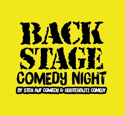 Flyer: BACKSTAGE COMEDY NIGHT | 07.10.26