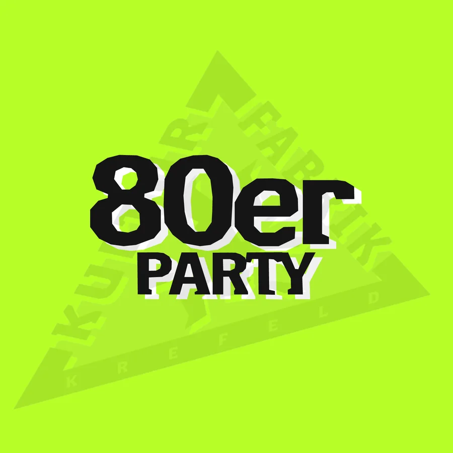 Flyer: 80er Party Flyer: 80er Party