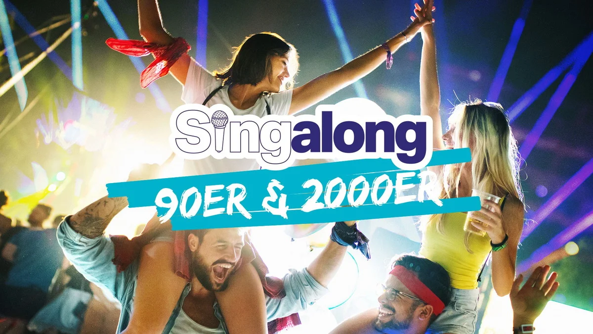 Flyer: SINGALONG - DAS GROSSE MITSING-EVENT (HITS DER 90ER & 2000ER)