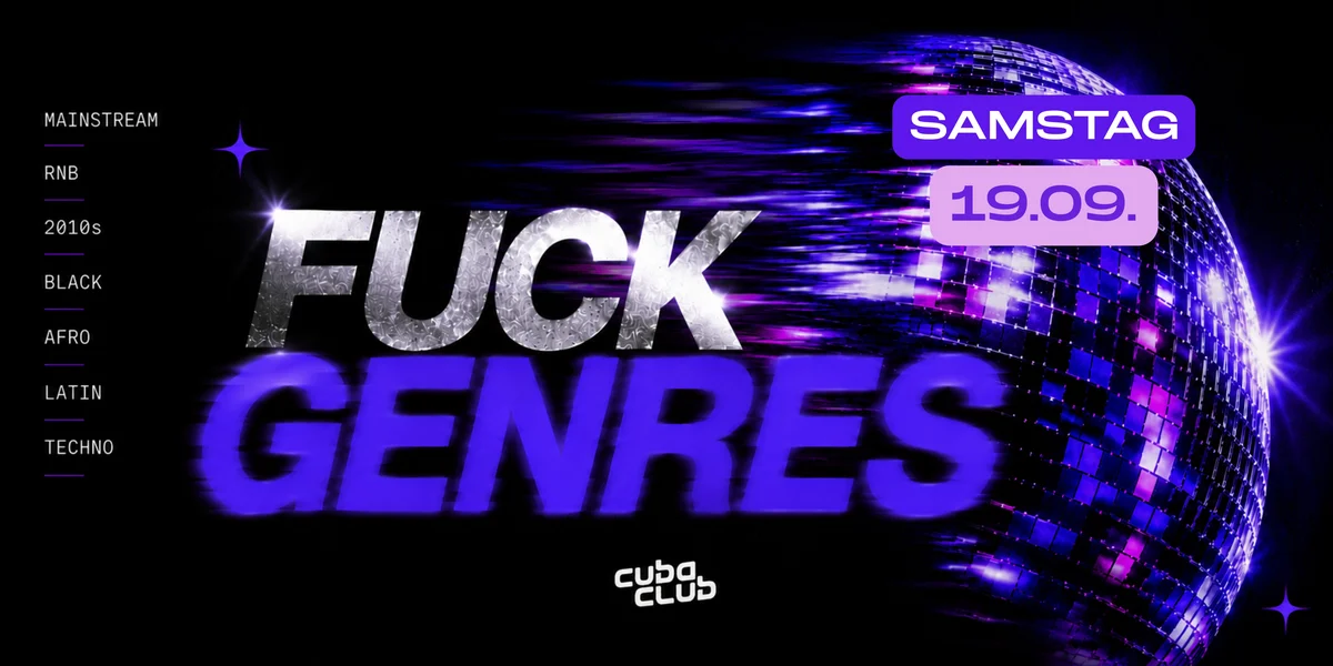 Flyer: F*ck Genres Flyer: F*ck Genres