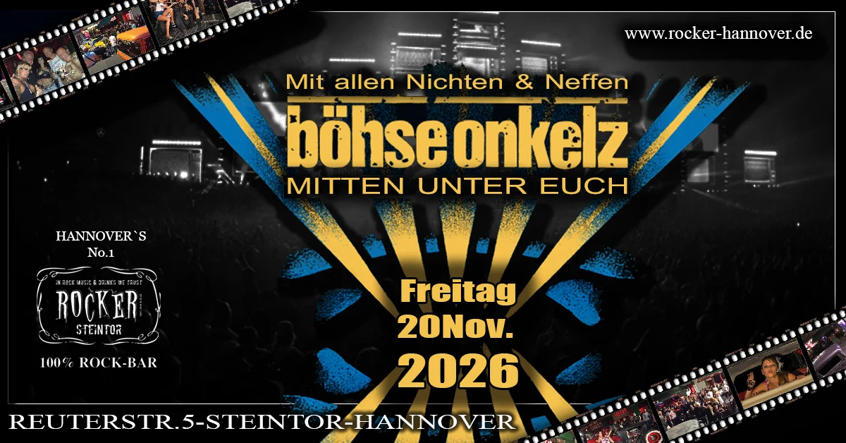 Flyer: BÖHSE ONKELZ Flyer: BÖHSE ONKELZ