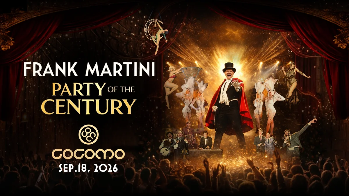 Flyer: Frank Martini Party of the Century Ulm