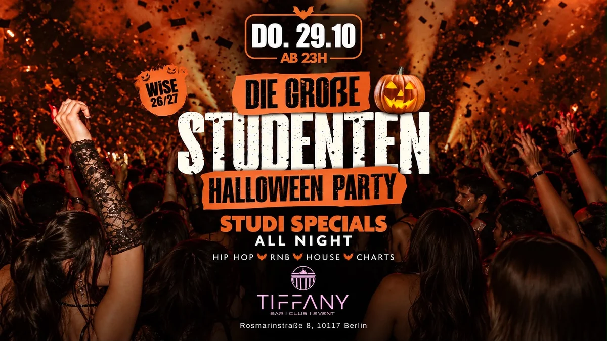 Flyer: HALLOWEEN PARTY HALLOWEEN STUDENTEN PARTY Flyer: HALLOWEEN PARTY HALLOWEEN STUDENTEN PARTY
