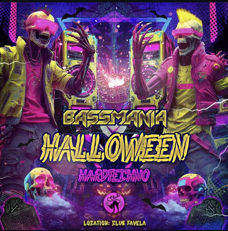 Flyer: Bassmania Halloween Flyer: Bassmania Halloween
