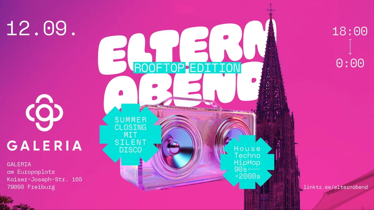 Flyer: Elternabend - Rooftop Summer Closing Flyer: Elternabend - Rooftop Summer Closing